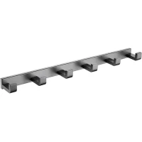 Планка с крючками Abber Westen AA1752NG для ванны, никель