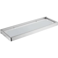 Полка стеклянная Abber Westen AA1759SP 40 см, сатин