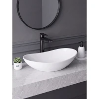 Раковина-чаша GID N9811 61x37 см, накладная, белый