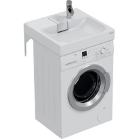 Раковина Санта Венера 900162 60x60 см, над стиральной машиной, белый