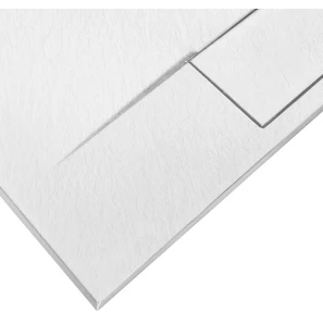 Изображение товара душевой поддон rea bazalt rea-k3303 90x90 см, из стеклопластика, квадратный, белый