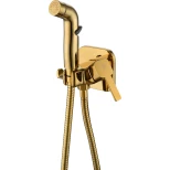 Изображение товара гигиенический душ rush capri ca1435-99g со смесителем, золотой
