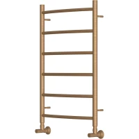 Полотенцесушитель водяной Point Афина П6 PN04158BR 800x532, бронза