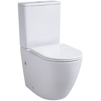 Чаша напольного безободкового унитаза с сиденьем микролифт Sintesi Evi SIN-TP-EVI-251