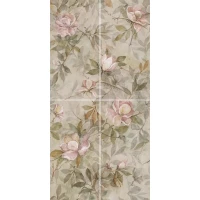 Панно Kerama Marazzi Магнолия 1 матовый (из 4 частей 30х60) 60x120 VT/A413/4x/11037R