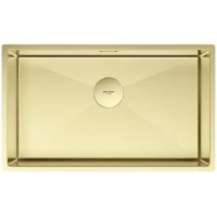 Кухонная мойка Paulmark Next PM217444-LG 74x44 см, светлое золото