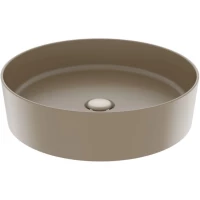 Раковина-чаша Creavit Nice NC045-00CM00E-0000 45x45 см, накладная, капучино матовый