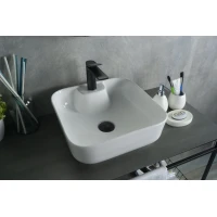 Раковина-чаша GID N9443 41x41 см, накладная, белый