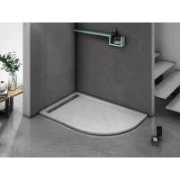 Душевой поддон из литьевого мрамора 120x80 см WeltWasser WW TRR 12080 STONE-WT L 10000004361