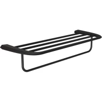 Полка для полотенец Knotlor Space TR103BL 60 см, черный матовый