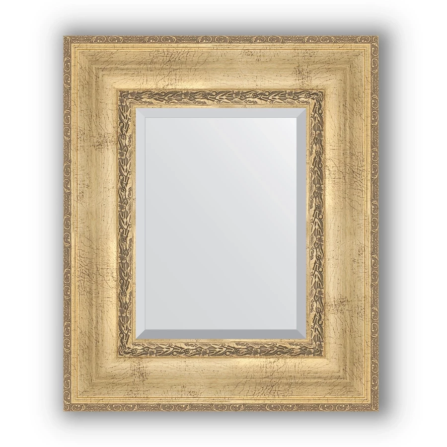 Зеркало 52x62 см состаренное серебро с орнаментом Evoform Exclusive BY 3376 зеркало 59x129 см вензель бронзовый evoform exclusive g by 4077