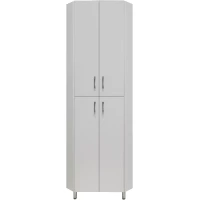 Пенал Style Line Веер ЛС-00002327 напольный, белый глянец