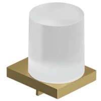 Дозатор для жидкого мыла Kludi Vela C 31976N0 150 мл, настенный, золотой матовый