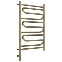 Полотенцесушитель электрический 800x500 золотой шелк МЭМ левый Сунержа Элегия 3.0 32-5818-8050