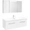 Комплект мебели белый глянец 120 см Акватон Мадрид 1A170301MA010 + 1A70483KPR010 + 1A113402MA010 - 1