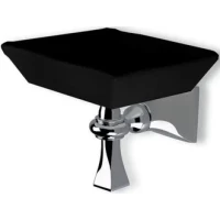 Мыльница Stil Haus Prisma PR09(08-NE) настенная, хром/черный