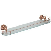 Полка стеклянная 58 см Migliore Mirella 17368