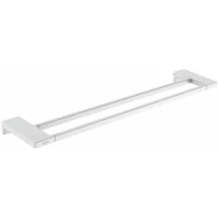 Полотенцедержатель Rose RG1827C 64,8 см, двойной, белый