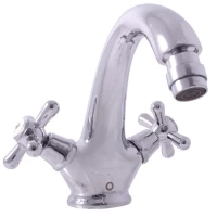 Смеситель для биде с донным клапаном Rav Slezak Morava Retro MK143.5