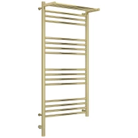 Полотенцесушитель электрический 1000x500 шампань МЭМ левый Сунержа Богема с полкой 3.0 020-5806-1050