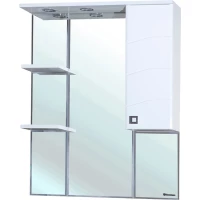 Зеркальный шкаф 72,5x100,1 см белый глянец R Bellezza Джулия 4611212001011