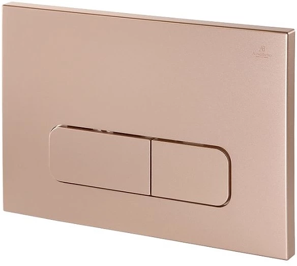 Смывная клавиша AltroBagno розовое золото матовый PFP 002FQ - фото 2