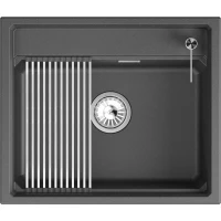 Кухонная мойка Granula 6003i, ЧЁРНЫЙ 60x51 см, черный