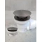 Слив-перелив для ванны AltroBagno Beni aggiuntivi BD 070303 GrMt автомат, оружейная сталь - 7
