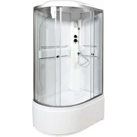 Душевая кабина 120x80x215 см Deto L620REL прозрачное
