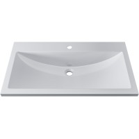 Раковина Uperwood Self 4538341002 80,8x45,4 см, накладная, белый