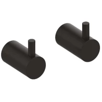 Комплект крючков IDDIS Petite PET2SB3I41 для ванны, черный матовый