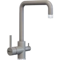 Смеситель для кухни Uperwood UPD-004-03 с подключением к фильтру, хром/дым