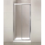 Изображение товара душевая дверь 100 см belbagno uno uno-195-bf-1-100-p-cr текстурное стекло