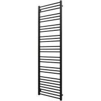 Полотенцесушитель электрический Grota Classic 4650186712202 1800x530, ТЭН левый/правый, черный матовый