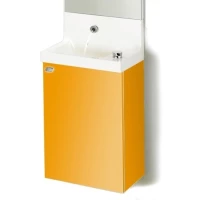 Тумба оранжевый шарниры справа Jacob Delafon Pop Laminar EB286-N24