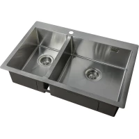 Кухонная мойка Zorg ZL R 780-2-510-R 78x51 см, нержавеющая сталь
