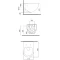 Унитаз подвесной Pestan Fluenta 40006661 безободковый, с сиденьем микролифт, белый - 10