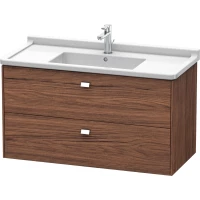 Тумба темный орех 102 см Duravit Brioso BR414301021