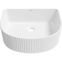 Раковина-чаша Wellsee Festive Fox 317302000 45x40 см, накладная, подвесная, белый