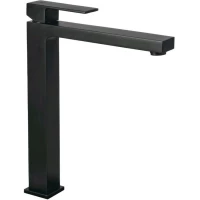 Смеситель для раковины Paffoni Elle EL081NO без донного клапана, черный матовый