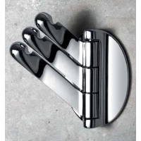 Крючок Colombo Design Luna CB17 тройной, поворотный, для ванны, хром