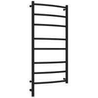 Полотенцесушитель электрический 1000x500 черный матовый МЭМ левый Сунержа Галант 3.0 31-5800-1050
