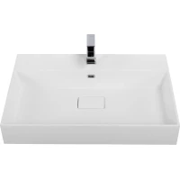 Раковина Cezares Premium 50313 71x45 см, накладная, белый матовый