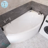Ванна из литьевого мрамора Marmo Bagno Турин MB-TR170-95 170x95 см R, белый