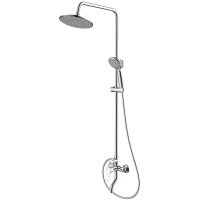 Душевая система Dorff Prime D0740900 со смесителем, 203 мм, хром