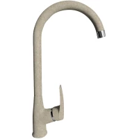 Смеситель для кухни GranFest Z-3424 песочный