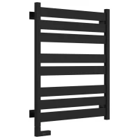 Полотенцесушитель электрический 800x600 черный матовый МЭМ левый Сунержа Центурион 2.0 31-5602-8060