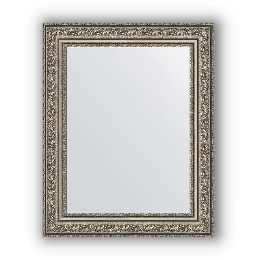 Зеркало 40x50 см виньетка состаренное серебро Evoform Definite BY 3008