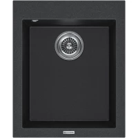 Кухонная мойка KuchenStern a-Granit Oben 45 203AN20 41x50 см, антрацит