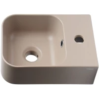 Раковина Plumberia Selection IXO XO2535FTT 25x35 см, рукомойник, бежевый матовый